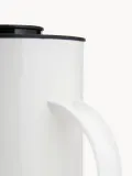 Stelton Чайник электрический EM77 с эмалевым покрытием, 1,5 л, высота 25 см, белый с чёрным — фото 2