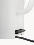 Stelton Чайник электрический EM77 с эмалевым покрытием, 1,5 л, высота 25 см, белый с чёрным — фото 3
