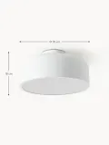 Westwing Collection Потолочный светильник Ole из металла, Ø 35 × В 18 см, Белый — фото 2