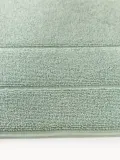 Westwing Collection Коврик для ванной Premium из органического хлопка, Ш 50 × Д 70 см, Шалфейный зелёный — фото 2