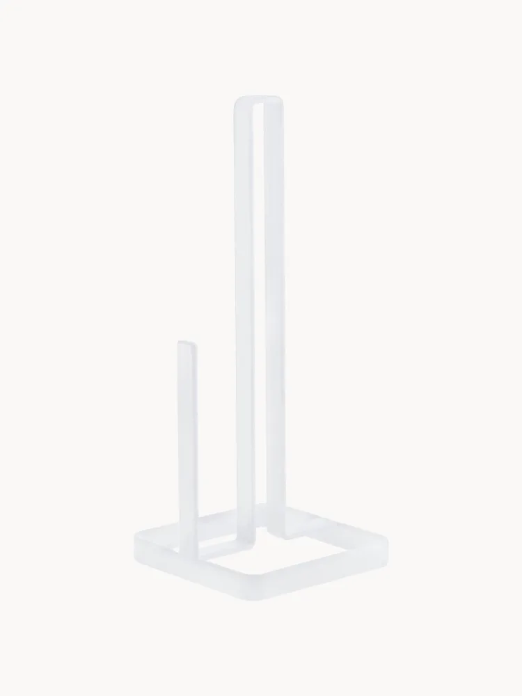 Yamazaki Стойка для бумажных полотенец Tower из стали, белая, 27 см