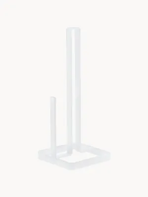 Yamazaki Стойка для бумажных полотенец Tower из стали, белая, 27 см