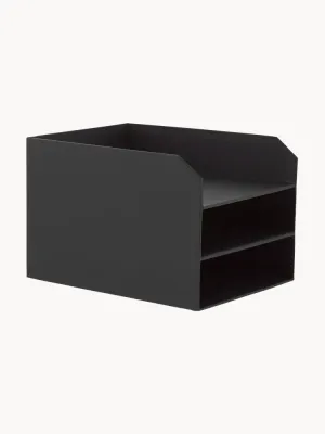 Bigso Box of Sweden Лоток для бумаг Trey трехуровневый, черный