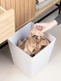 Bigso Box of Sweden Ведро мусорное Sofia картонное, 16 л, Ш 26 × В 33 см, 16 л, Белый — фото 3