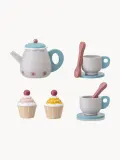 Bloomingville Mini Набор игрушек Coffee Time для игры в кафе, 13 предметов из дерева, 21х10х16 см, разноцветный — фото 2