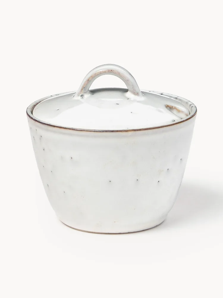 Сахарница Broste Copenhagen Nordic Sand из керамики