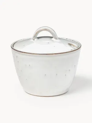 Сахарница Broste Copenhagen Nordic Sand из керамики