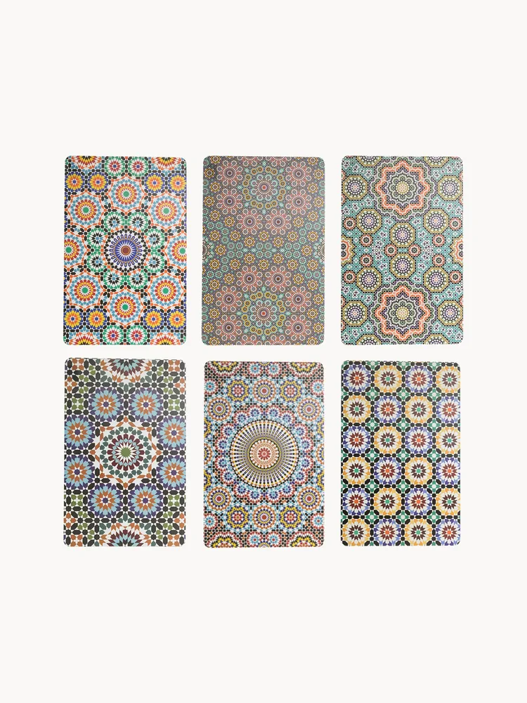 Villa d'Este Home Tivoli Комплект двусторонних подкладок Marrakesch Doubleface, 6 шт