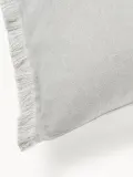 Westwing Collection Наволочка декоративная Luana, Ш 30 × Д 50 см, Светлый серый — фото 4