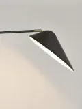 Westwing Collection Настенный светильник Neron, Ш 27 × Г 100 см, Чёрный — фото 3