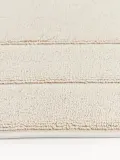 Westwing Collection Коврик для ванной Premium из органического хлопка, Ш 50 × Д 70 см, Светлый бежевый — фото 2