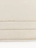 Westwing Collection Коврик для ванной Premium из органического хлопка, Ш 50 × Д 70 см, Светлый бежевый — фото 8