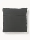 Westwing Collection Наволочка декоративная Norman, Ш 40 × Д 40 см, Тёмный серый — фото 3