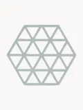 Zone Denmark Набор подставок под горячее Triangles из силикона, 2 предмета, зелёный — фото 1