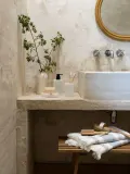 Andrea House Стакан для зубных щеток Andre из мрамора — фото 4