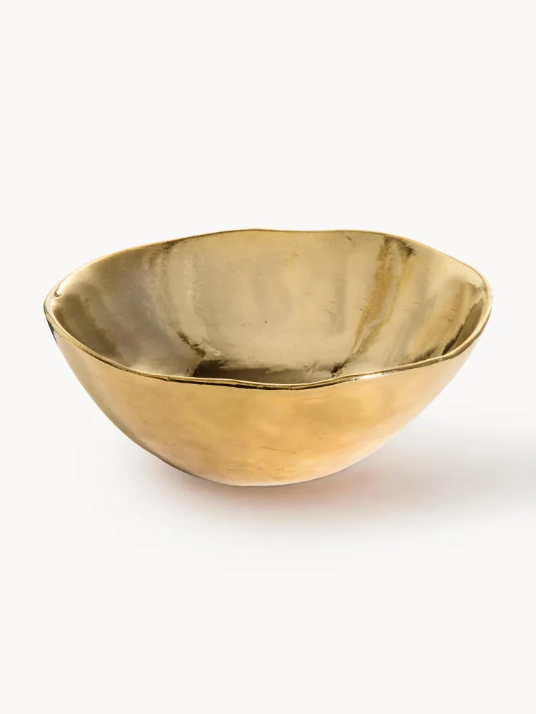 Bitossi Home Миска Gold Irregular Edge из фарфора