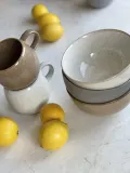 Bloomingville Набор мисочек Addison ручной работы, 3 предмета — фото 2