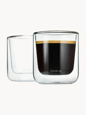 Blomus Набор чашек Nero с двойными стенками, 2 предмета