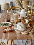 Bloomingville Маслёнка Bea ручной работы, светло-бежевая с декором — фото 7