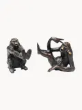 Kare Design Комплект держателей для книг ручной работы Monkey, 2 предмета — фото 2