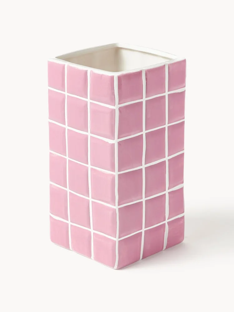 &klevering Ваза Tile из доломита высотой 21 см