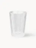Stelton Набор стаканов Pilastro с тиснёным узором, 6 шт., 330 мл, Ø 8 × В 11 см, 330 мл, Прозрачный — фото 1