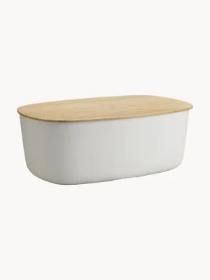 Хлебница stelton Box-It с крышкой-доской, светло-серая