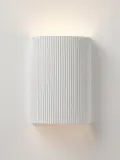 Westwing Collection Настенный светильник Hilko, Ш 19 × В 25 см, Белый — фото 4