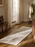 Westwing Collection Ковер Neapel шенилловый с винтажным узором, 80х200 см, серо-голубой с кремовым — фото 8