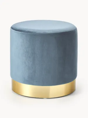 Westwing Collection Пуф Orchid, серо-голубой
