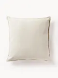 Westwing Collection Подушка декоративная Lennon 60х60 см молочно-белая — фото 1