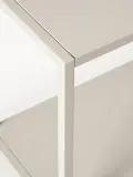 Westwing Collection Стеллаж Neptun, Ш 80 × В 80 см, Светлый бежевый — фото 3