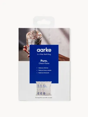 Aarke Картриджи сменные для фильтра-кувшина Purifier, гранулят PURE, набор 6 шт., 11х17 см
