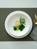 ASA SELECTION Комплект салфеток под приборы из экокожи Pik, 2 шт, 46x33 см, оливковый зелёный матовый — фото 2