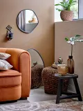 Bloomingville Зеркало настенное в металлической раме Faun, 40x70 см — фото 4