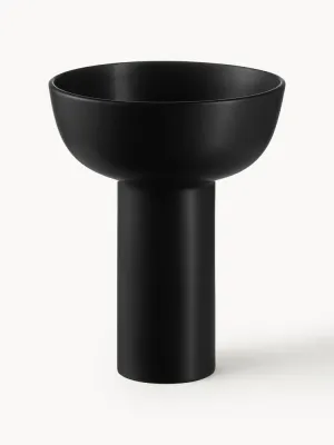 Blomus Ваза Miyabi из каменной керамики высотой 21 см, Ø 17 × В 21 см, Чёрный