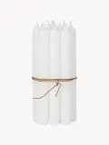 Набор конусных свечей Broste Copenhagen Classic белый, 10 предметов — фото 1