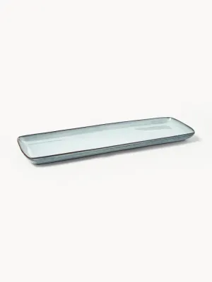 Broste Copenhagen Блюдо Nordic Sea ручной работы, овальное, 35х13 см