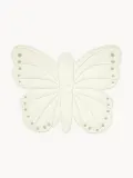 Cam Cam Copenhagen Коврик игровой детский Butterfly в форме бабочки из органического хлопка, 85 x 100 см, молочно-белый — фото 1