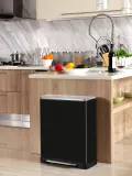 Мусорное ведро Recycle E-Cube с педалью и угольным фильтром — фото 4