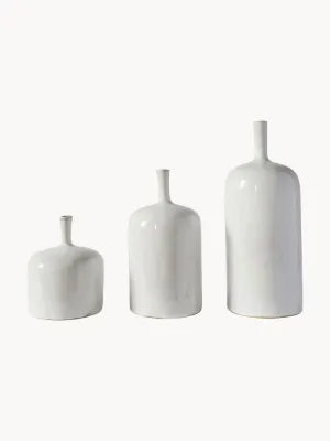 Gallery Direct Комплект ваз Vormark, 3 предмета, комплект разных размеров, Белый