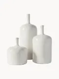 Gallery Direct Комплект ваз Vormark, 3 предмета, комплект разных размеров, Белый — фото 3