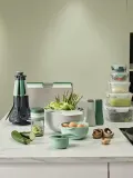 Joseph Joseph Набор мисок и мерных ёмкостей Nest Plus, 9 предметов, зелёный — фото 4