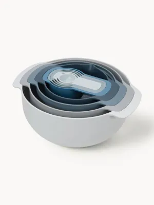 Joseph Joseph Набор мисок и мерных ёмкостей Nest Plus, 9 предметов, синий
