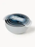Joseph Joseph Набор мисок и мерных ёмкостей Nest Plus, 9 предметов, синий — фото 1