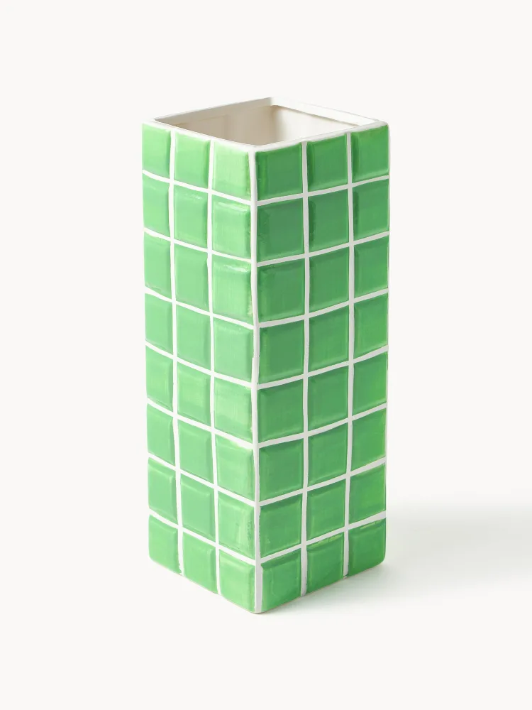 &klevering Ваза Tile из доломита высотой 28 см
