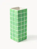 &klevering Ваза Tile из доломита высотой 28 см — фото 1