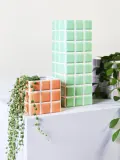 &klevering Ваза Tile из доломита высотой 28 см — фото 6