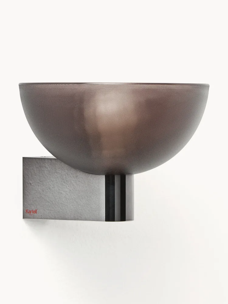 Kartell Настенный светильник Fata, Ш 16 × В 17 см, Коричневый