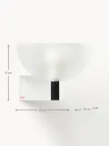Kartell Настенный светильник Fata, Ш 16 × Г 17 см, Прозрачный — фото 2
